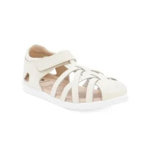 OLD SOLES Vanilla Unisex Leather Open Air Fisherman Sandals (Infant Toddler)