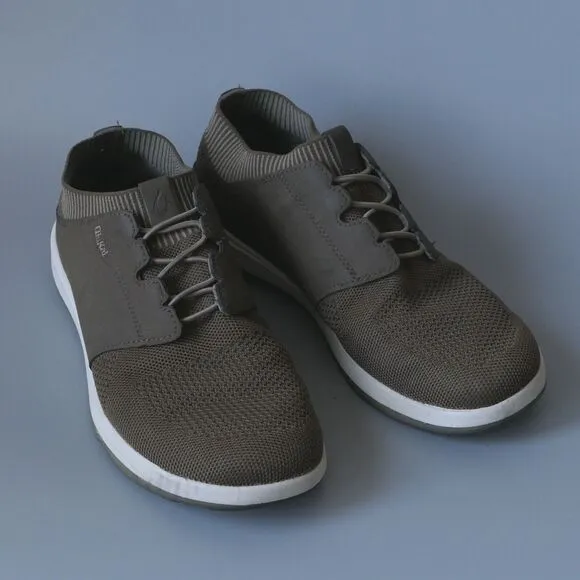 OluKai Makia Ulana Kai Olive Green Mesh Slip On Sneakers Men’s Size 8 Pre EUC