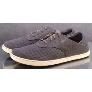 Olukai Nohea Moku $130 Men's Knit Sneakers Shoes Size 8.5 Gray