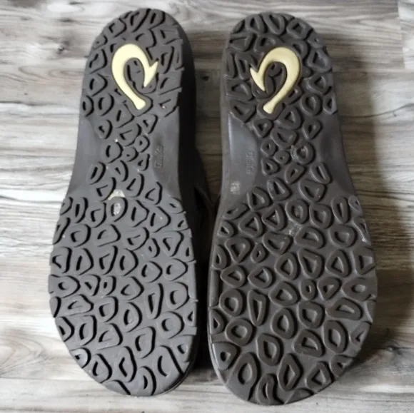 Olukai Ohana Men's Sandals Flip Flop Thong Dark Java Size 14
