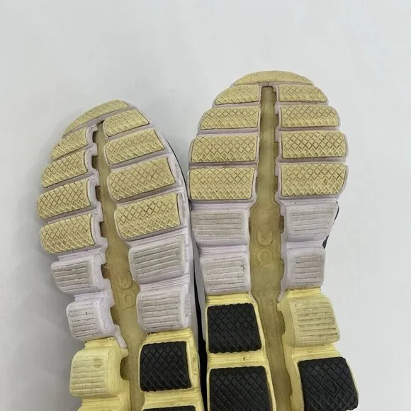 On Cloud Cloudflow Running Shoes Sneakers Women's Size 9 Gray Yellow