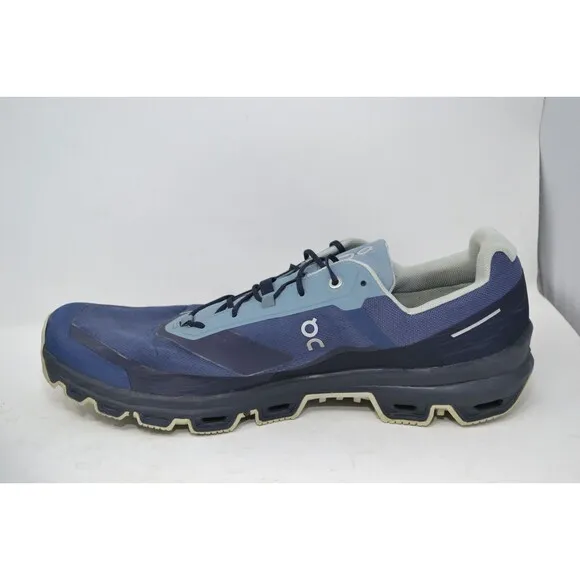 On Cloudventure RUNNING Shoes Men's 14 Blue Trail Hiking Denim/Midnight 32.99049