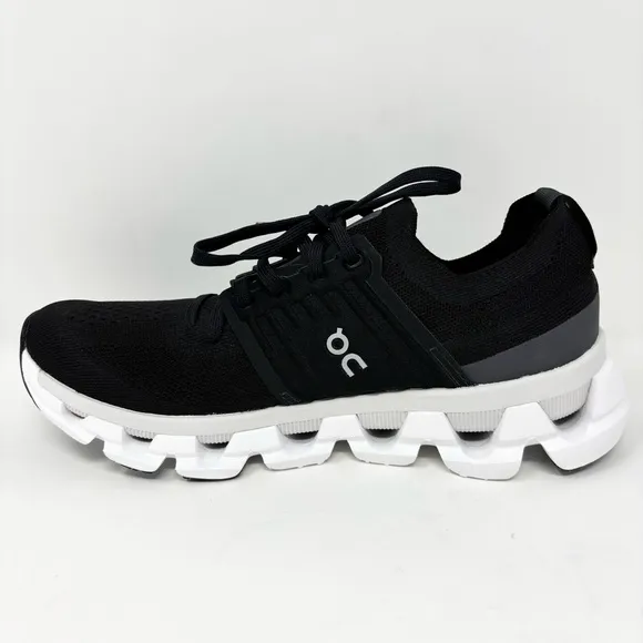 ON-RUNNING Cloudswift 3 Mesh Sneakers Black Size 8 New