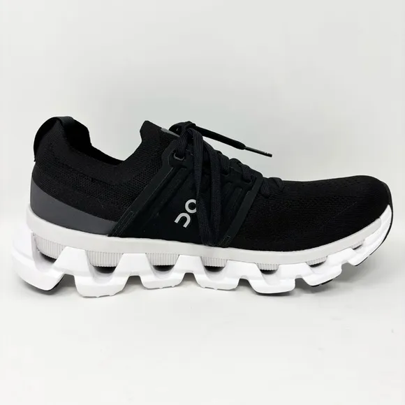 ON-RUNNING Cloudswift 3 Mesh Sneakers Black Size 8 New