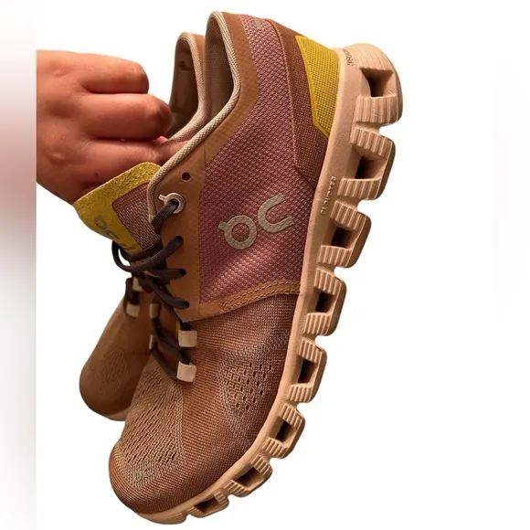 ON Womens Cloud X Sneakers 8 Mocha Sand✨