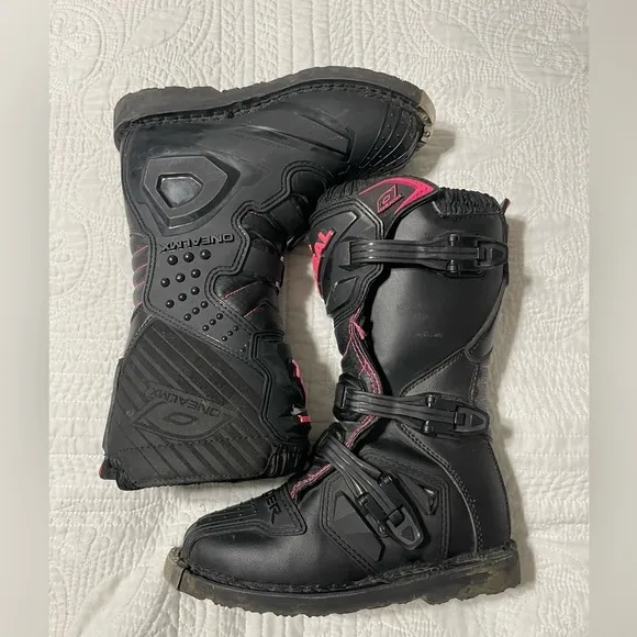 O'Neal Rider MX Boots - Motocross Dirt Bike Off-Road Enduro ATV Youth Gear Sz 4