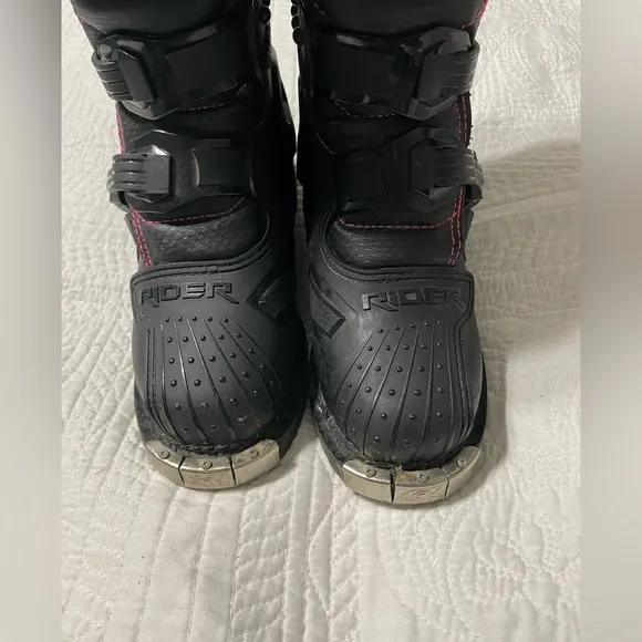 O'Neal Rider MX Boots - Motocross Dirt Bike Off-Road Enduro ATV Youth Gear Sz 4