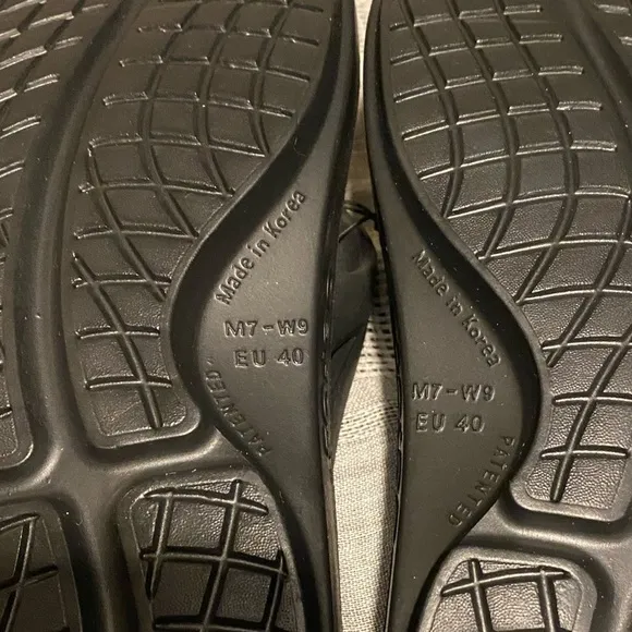 Oofos original recovery black flip flop sandal NWT. Unisex. Multiple sizes