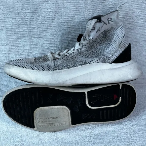 Pajar Canada Mens 12.5 EU 45 Sneakers Breathable EXO LIte Hi Knit  Recovery Shoe