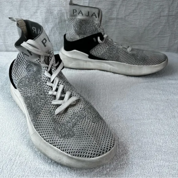 Pajar Canada Mens 12.5 EU 45 Sneakers Breathable EXO LIte Hi Knit  Recovery Shoe