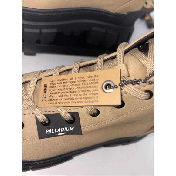 PALLADIUM Revolt Hi Tx, in Olive. NEW IN BOX! Women Size 7/EU 38 🌱 Vegan