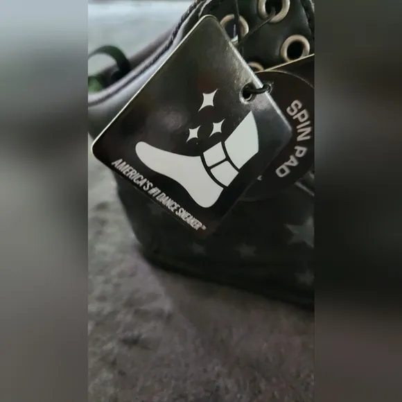 Pastry Pop Tart Star Kids #1 Dance Sneaker- Black