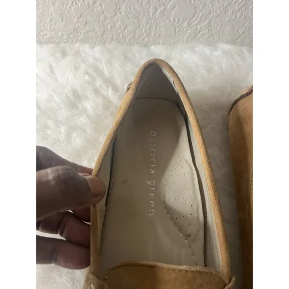 Patricia Green Caroline Horsebit Driver Handcrafted Moccasins Women Size 38/7.5