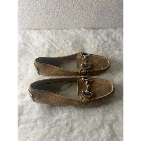 Patricia Green Caroline Horsebit Driver Handcrafted Moccasins Women Size 38/7.5