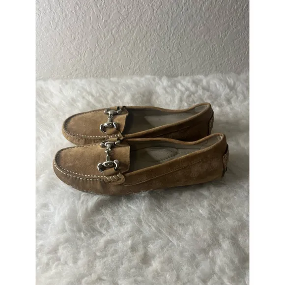 Patricia Green Caroline Horsebit Driver Handcrafted Moccasins Women Size 38/7.5