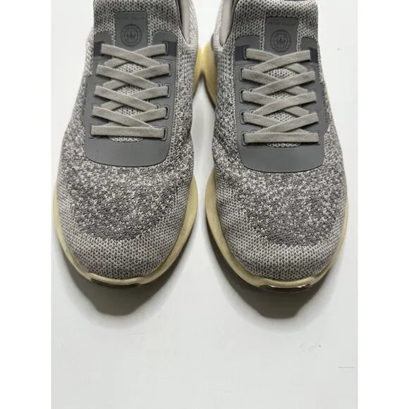 Peter Millar Hyperlight Apollo Shoes Men’s Knit Slip On Sneakers Gray Size 9