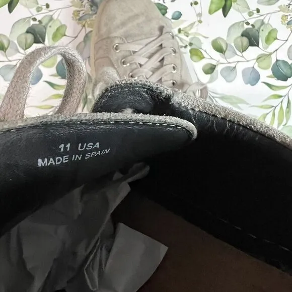 Peter Millar Hyperlight Drift Knit Gray Sneakers 11