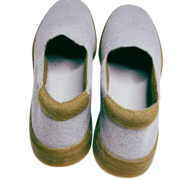 Peter Millar Drift Men's Golf Slip On Casual Sneakers Mountain Gray Size 11