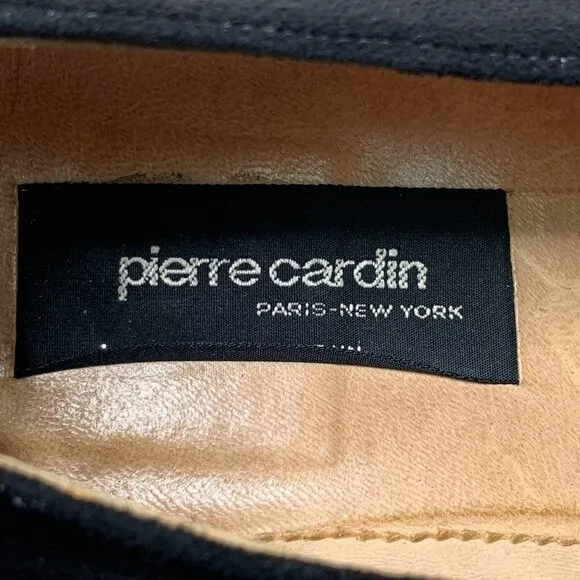 Pierre Cardin Men’s Black Patent Leather Loafers Size 9.5