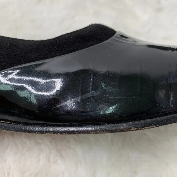 Pierre Cardin Men’s Black Patent Leather Loafers Size 9.5