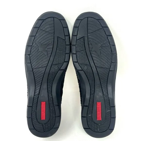 Pikolinos Men’s Marbella Slip On Loafer Sz 42 EU 8.5 US Black Leather EUC $180