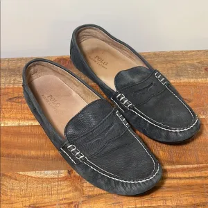 Polo by Ralph Lauren Blue Loafers Slip-On Shoes