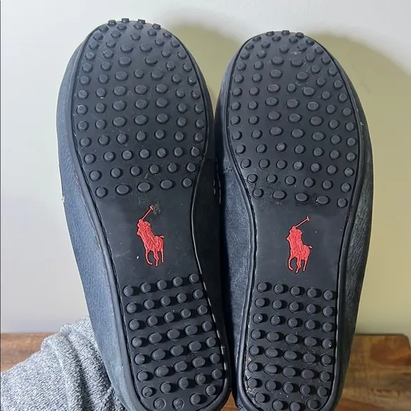 Polo by Ralph Lauren Blue Loafers Slip-On Shoes