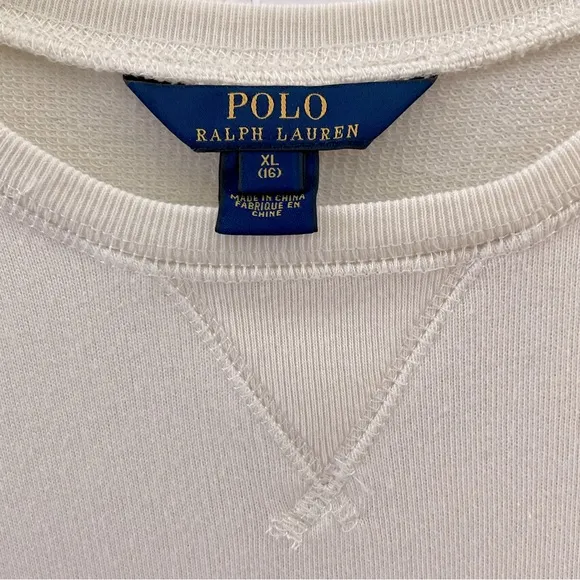 POLO BY RALPH LAUREN Sweater Dress with Waffle knit Ruffles