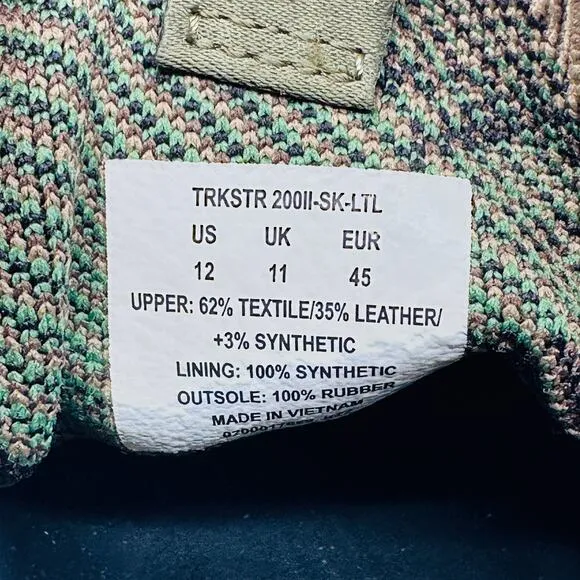 Polo Ralph Lauren Men's Trackster 200II Camo Knit Casual Sneakers Size 12