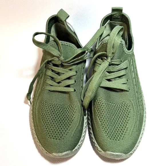 PONY PP1-Pro Green Men's Mesh Lace-Up Sneakers 9