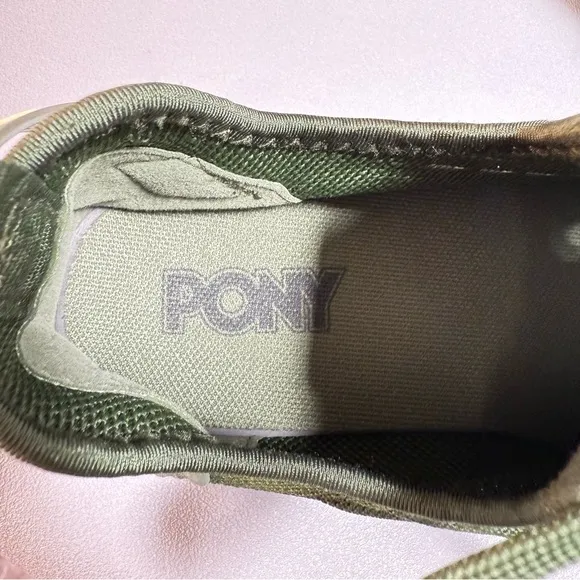 PONY PP1-Pro Green Men's Mesh Lace-Up Sneakers 9