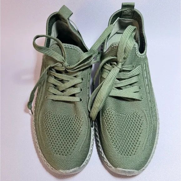 PONY PP1-Pro Green Men's Mesh Lace-Up Sneakers 9