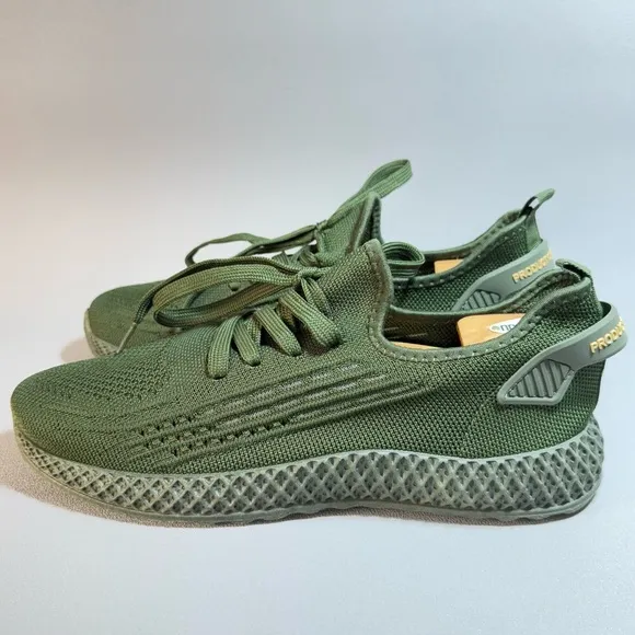 PONY PP1-Pro Green Men's Mesh Lace-Up Sneakers 9