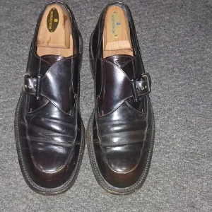 Prada Black Leather Loafers Slip-On