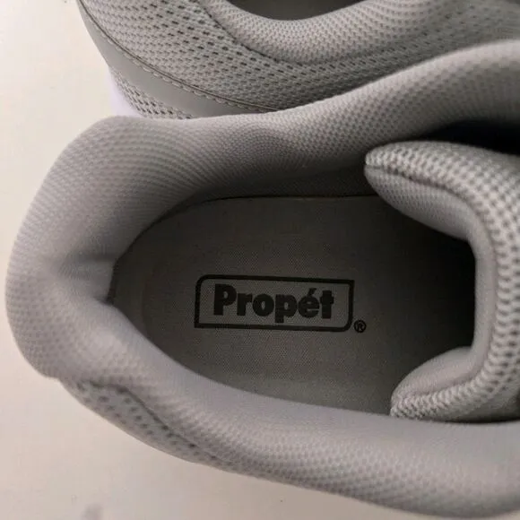 Propet Women's Sz 11 Gray Travelbound Duo Lace‎ Up Sneakers Casual Shoes WAA262M