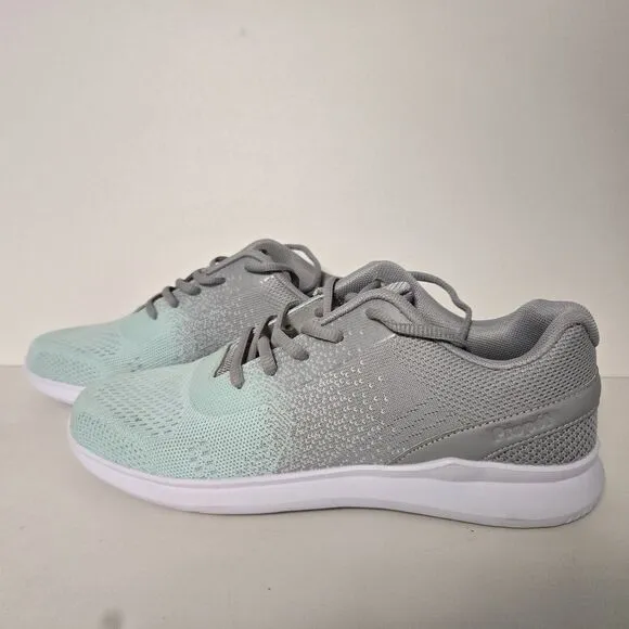 Propet Women's Sz 11 Gray Travelbound Duo Lace‎ Up Sneakers Casual Shoes WAA262M