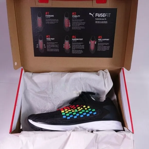 PUMA Speed 600 FUSEFIT Heat Map Knit Sneakers