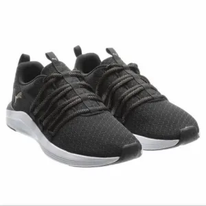 PUMA Ladies' Prowl Knit Sneakers Black 7