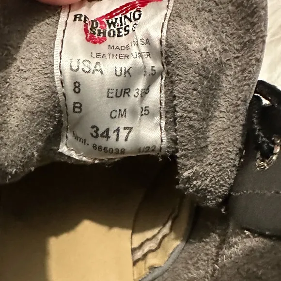 Red Wing 6in Moc Toe 3417 Stone Bluff