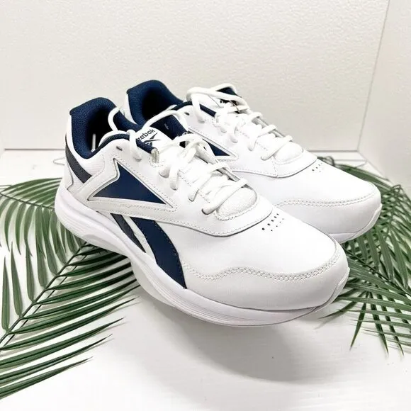 Reebok Walk Ultra DMX Max Men’s Walking Shoe White Athletic Sneakers 8 X-Wide