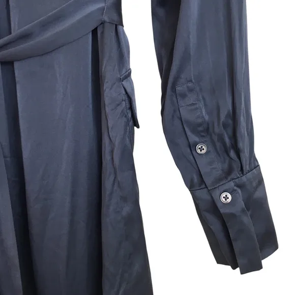 Revolve Equipment Alexis Silk Dress in Flint Stone S