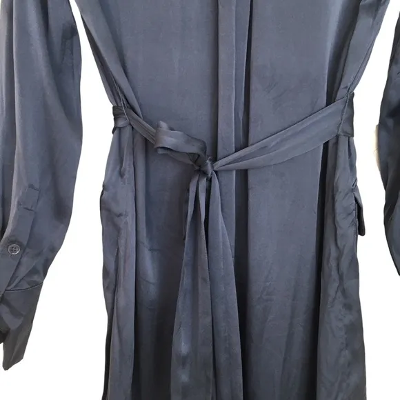 Revolve Equipment Alexis Silk Dress in Flint Stone S