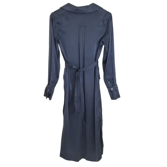 Revolve Equipment Alexis Silk Dress in Flint Stone S