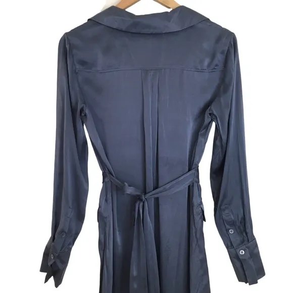 Revolve Equipment Alexis Silk Dress in Flint Stone S