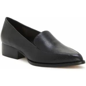 Revolve Vince Camuto Becarda Pebbled Faux Leather Pointed Toe Loafer Flats US 11
