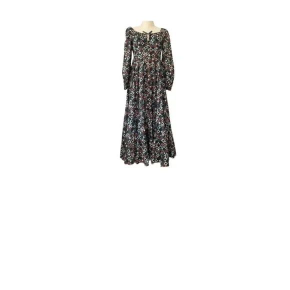 RIXO London ‘Camron’ Maxi Dress in Klimt Chess Print NWT