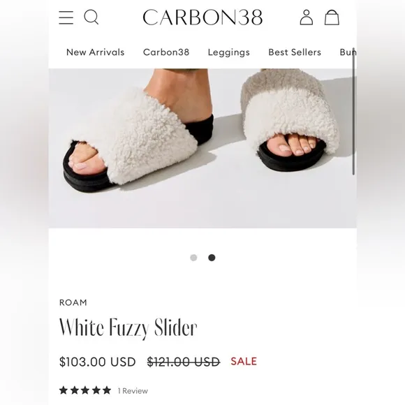 ROAM ❤️‍🔥 FUZZY SLIDER NWT SIZE 7