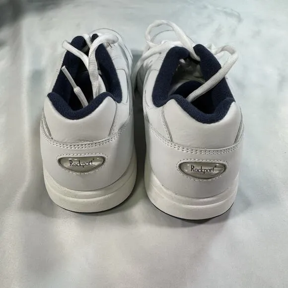 Rockport Karsten Mens Sneakers Size 10.5 White Casual Walking Low Top NIB