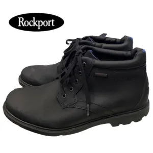 Rockport A13714 Men's Black Storm Surge Hydro-Shield Waterproof Boots 9.5