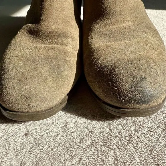 Rockport Women’s Dani Grey Suede Chelsea Ankle Boots
